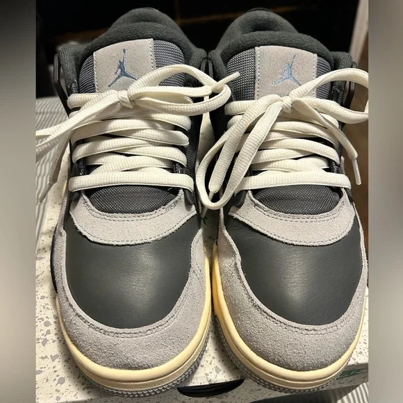 #Exclusive #Jordan4 #RM #IronGrey #Size 10 #WithBox #LikeNew - Picture 2 of 11
